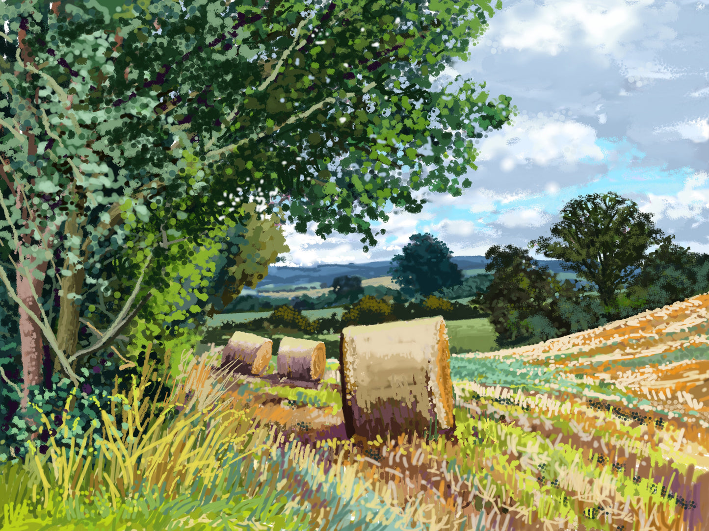 Straw Bales, Coxwold