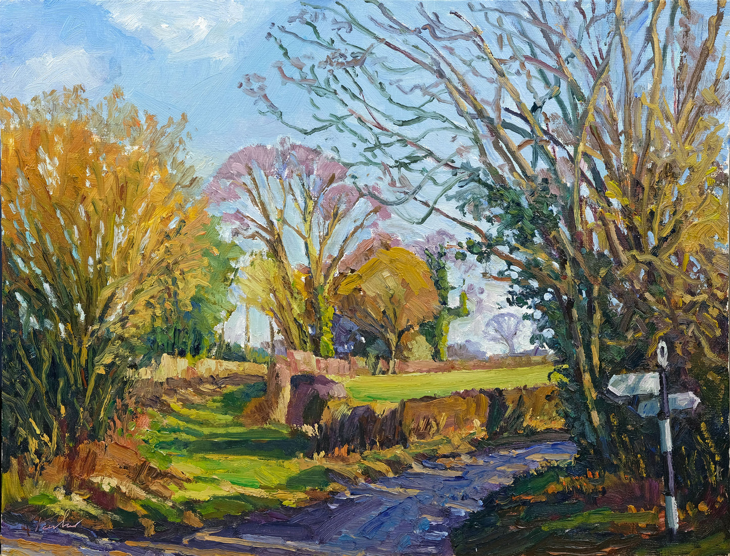 Winter light, Terrington