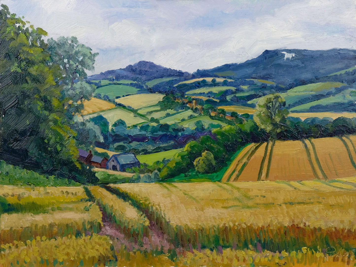 Towards Coxwold and Kilburn White Horse