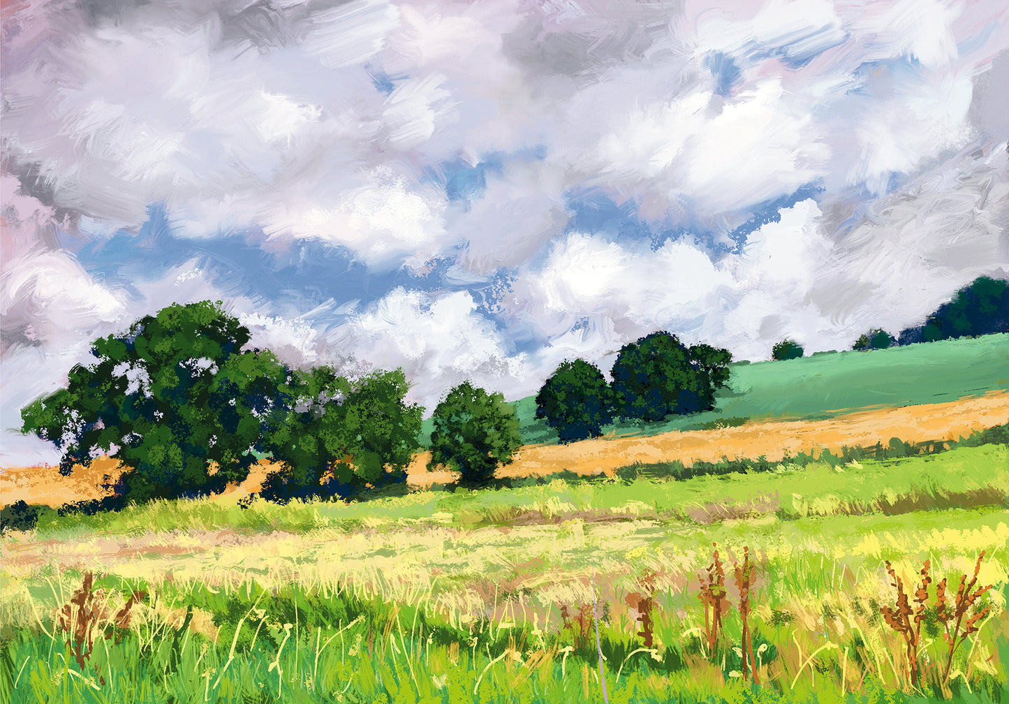 Wheatfields, Newburgh