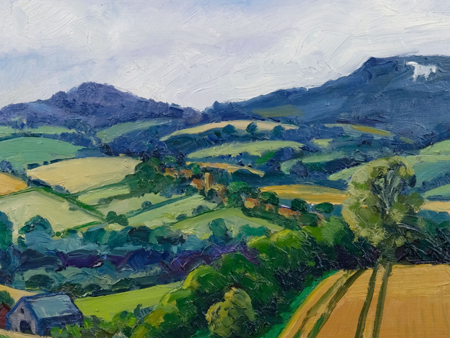 Towards Coxwold and Kilburn White Horse