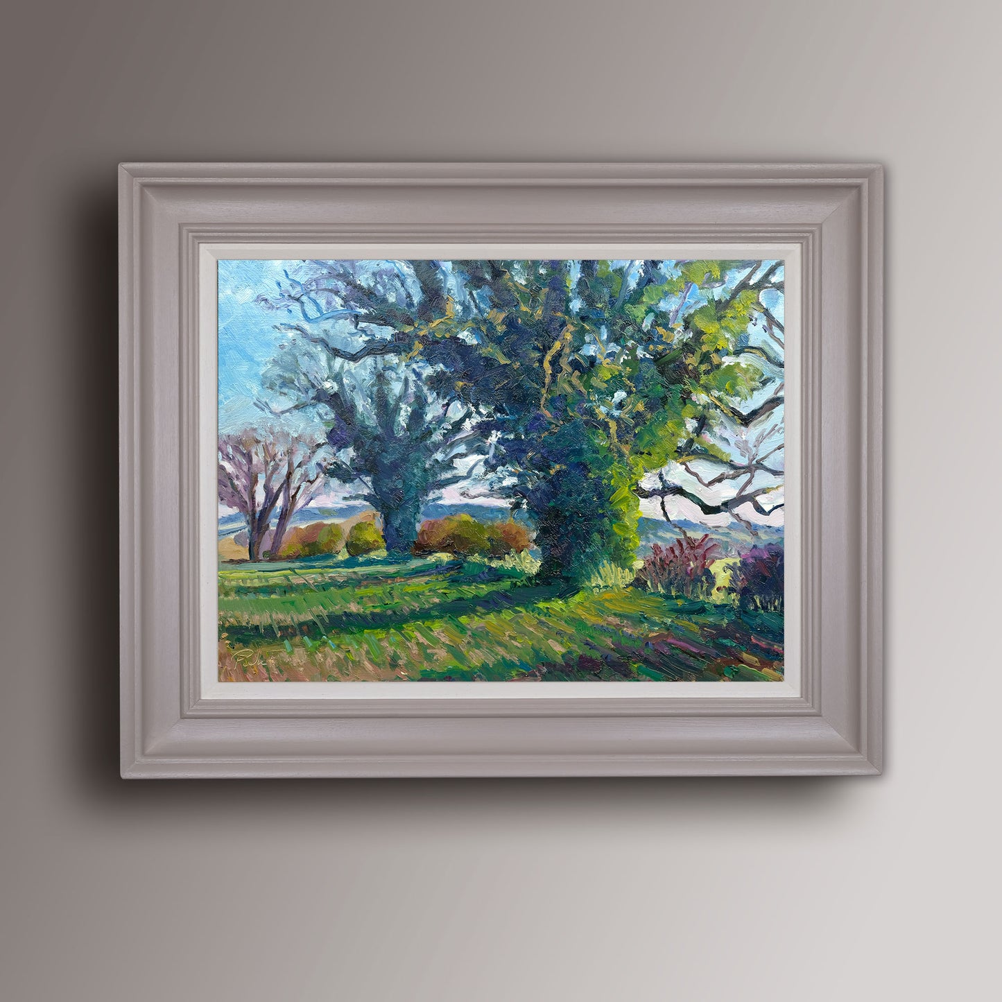 Two Oaks, Afternoon Light