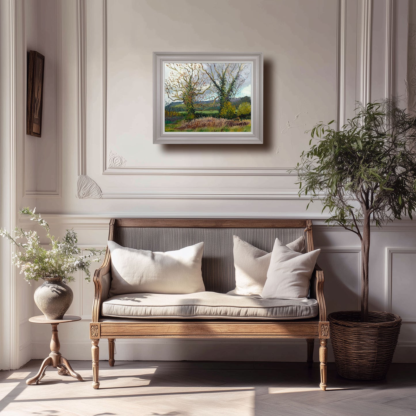 Two Trees, and Kilburn White Horse