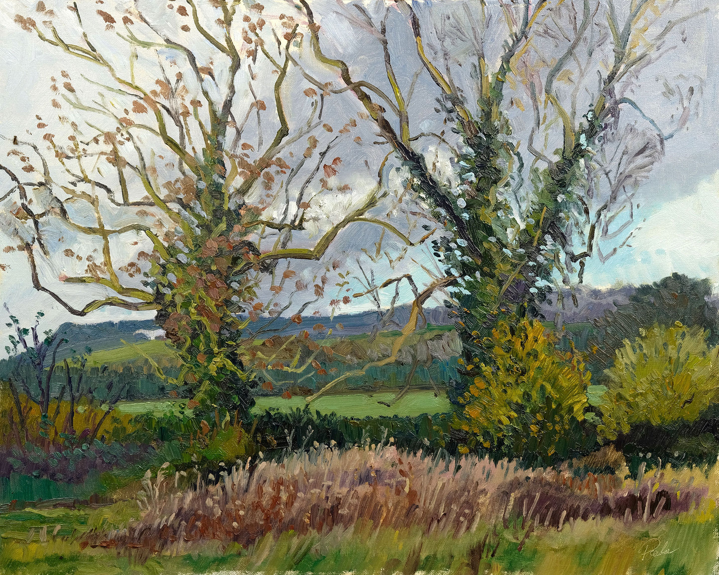 Two Trees, and Kilburn White Horse