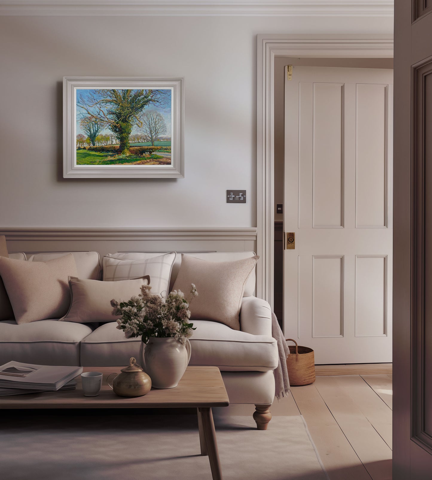 Original oil painting by Yorkshire landscape artist Jeff Parker